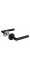 Ручка Fuaro (Фуаро) раздельная R.DSS201-0204/19 (INOX 201) BLACK
